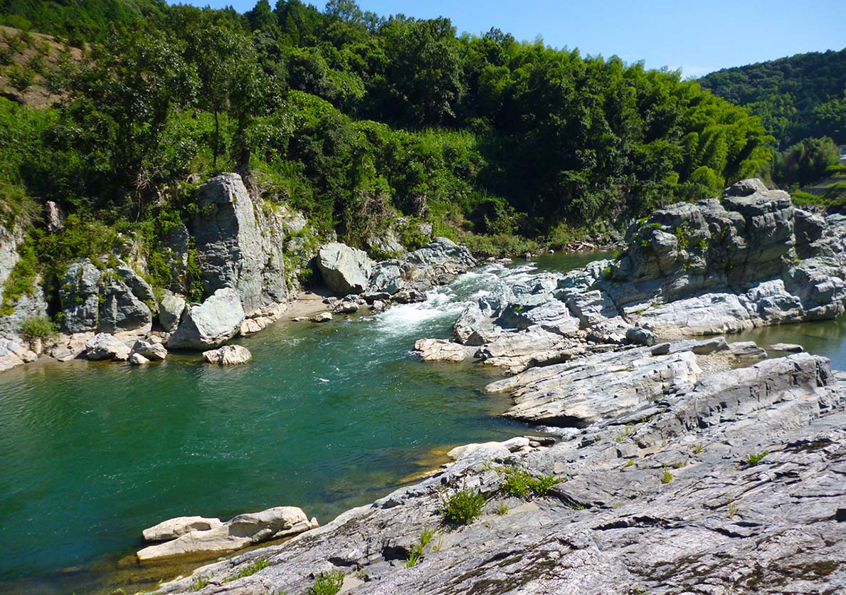吉野川の清流