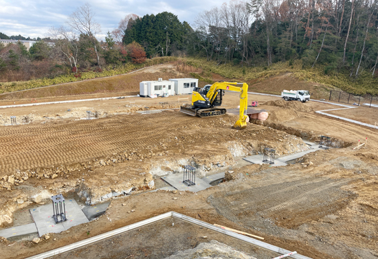 アンカー入工事