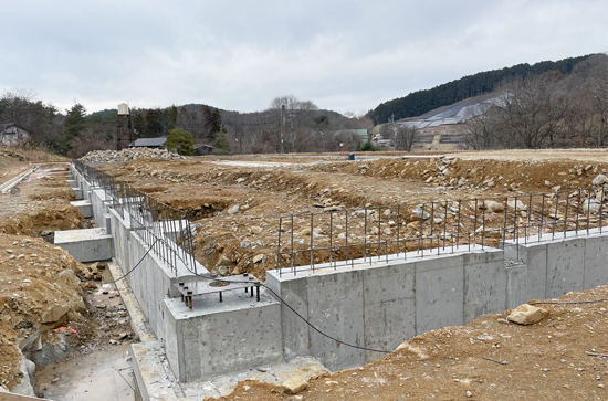 地中梁コンクリート